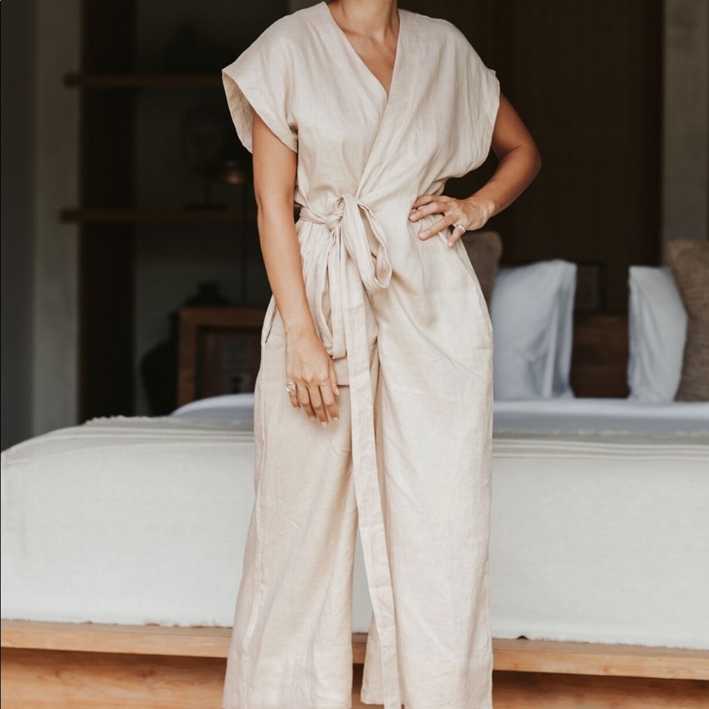 Linen jumpsuit